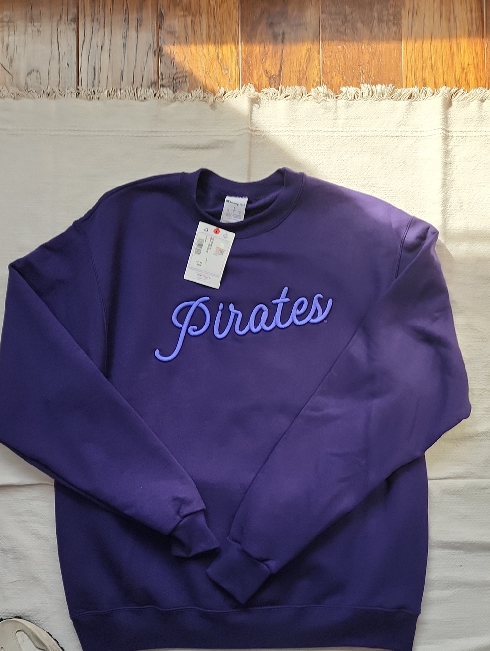 ECU Pirates Purple Crewneck Sweatshirt - Unbranded